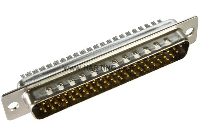 D SUB HD MA 62P SOLDER CUP PL3