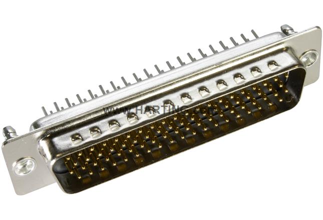 D SUB HD  MA STR 78P PL3_4-40 NUT