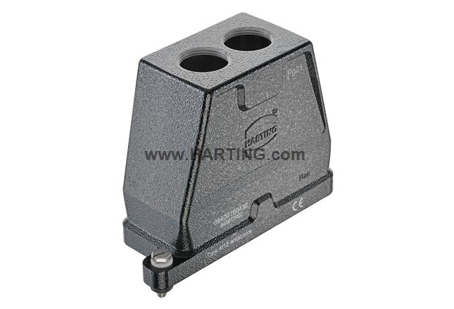 Han 16 HPR Hood Top Entry 2 x PG 21 Scre