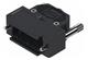 D-Sub 15P plast hood 1str-ent kn M3 l