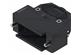D-Sub 15P plast hood 1str-ent slo 4-40 s