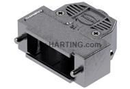 DSUB METAL-HOOD 15P SHS-UNC TOPCE