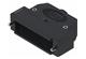 D-Sub 25P plast hood 1str-ent slo 4-40 s