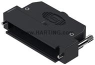 DSUB PLAST-HOOD 37P LGS-38mm