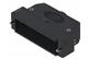 D-Sub 50P plast hood 1str-ent slo 4-40 s