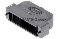 DSUB METAL-HOOD 50P SHS-UNC TOPCE