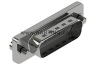 D SUB IP 67 SHIELDED CAP_MA_15p_4-40 UNC