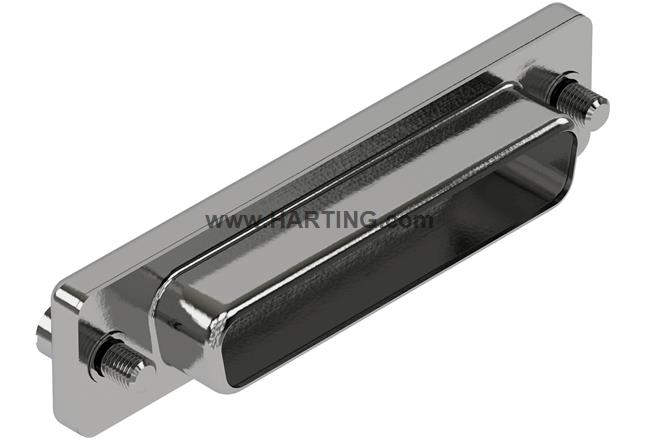 D SUB IP 67 SHIELDED CAP_FE_25p_4-40 UNC