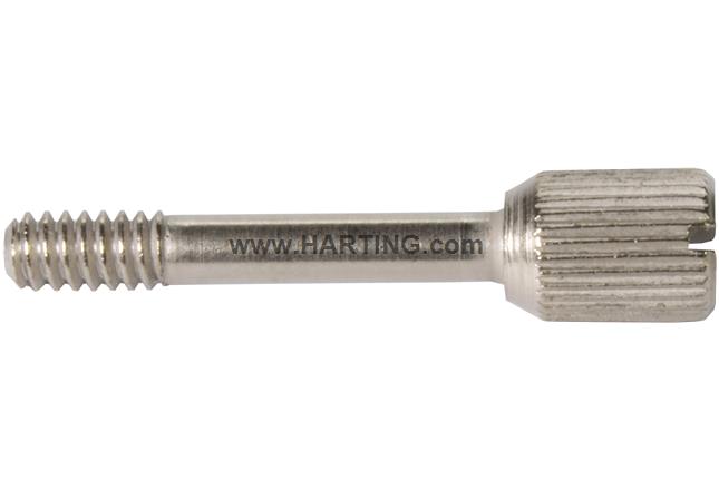 InduCom knurled screw, M3,for D-Sub met.