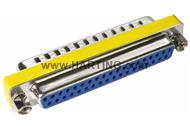 Gender changer M/F 37 pole