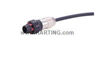 M12 A-cod 3-pol st/-m/-PUR PPi 1,0m