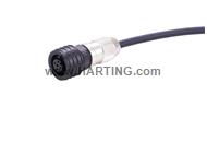 M12 A-cod 3-pol st/-f/-PUR PPi 1,0m