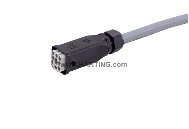 Han Q7/0 CA 8G2,5 f/- st/-PVC, 3m