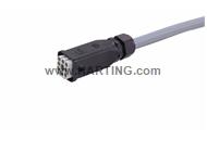 Han Q7/0 CA 8G2,5 f/- st/-PVC, 1m