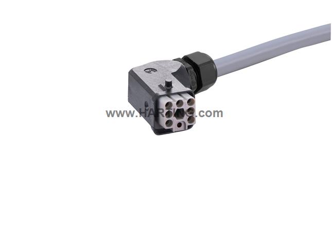 Han Q5/0 CA 5G2,5 f/- ang/-PVC, 3m