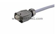 Han Q8/0 CA 10G2,5 f/-st/-PVC,1m