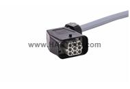 Han Q8/0 CA 10G2,5 m/-ang/-PVC,1m