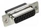 MIN D FE 15p crimp terminal with 4-40 UN