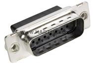 MIN D MA 15p crimp terminal with4-40 UNC