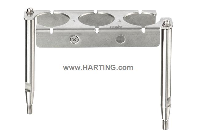 Han 24HPR EasyCon frame male 3x650A