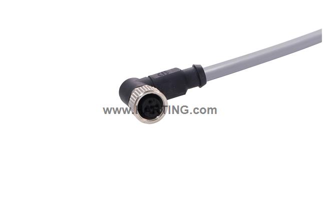 M12 A-cod 3-pol an /- f /- PVC 5.00m