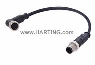 M12 A-cod 5-pol an /st f /m PUR 1.70m