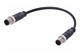 M12 A-cod 5-pol st /st m /m PUR 10.50m