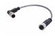 M12 A-cod 4-pol st /an f /m PVC 1.00m