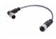 M12 A-cod 5-pol st /an f /m PVC 0.50m