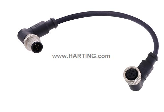 M12 A-cod 5-pol an /an m /f PUR 0.60m