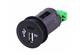 Dual USB Charger 24V/5V 1x2,4A 1x3,0A