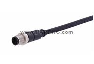 M12 A-cod 5-pol st /- m /- PUR 15.00m