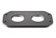 Han 48HPR mounting cover 2xM50