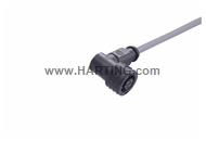 M12 A-cod 3-pol an/- f/- PPi PVC 5.0m