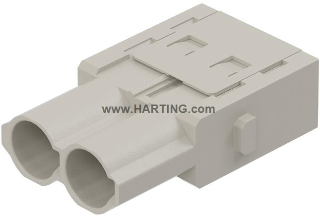 Han 70A crimp module 1500V, male