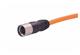 M23_8P FE,int-thread,STR PUR cable,10M