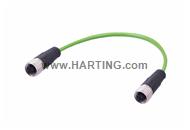 M12 D-cod st/st f/f PUR 6.0m