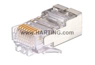 Conector RJ45 p/ cabo AWG 22 24