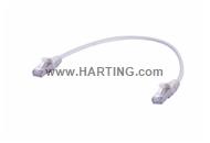 RJ45 Eco-I F/UTP Cat.5e LSZH 1.0m