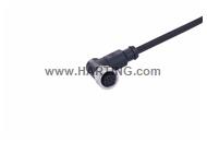 M12 A-cod 8-pole an/- f/- PUR 1.0m