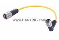 M12 X m/m st/an PP PUR 0,5m