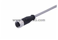 M12 Cable Assembly A-cod st/- f/- 7,5m