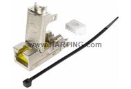 RJI RJ45 10G Cat.6, 8p jack IDC AWG24-22