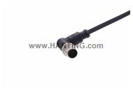 M12 A-cod 8-pole an/- m/- PUR 0.5m