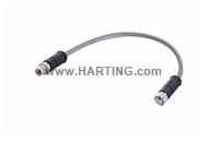 M12 L-cod 4+FE st/st f/m PUR 5.0m